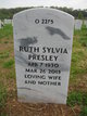 Ruth Sylvia Crow Presley Photo