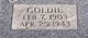  Goldie Esther <I>Perdue</I> Hutchins
