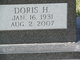  Doris H <I>Page</I> Amen