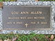 Lou Ann Brown Allen Photo