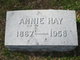  Annie Hay