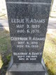  Leslie H. Adams