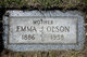  Emma Josephine <I>Nelson</I> Olson