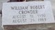  William Robert Crowder