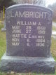  William A. Lambright