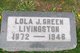  Lola Jane <I>Green</I> Livingston