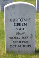 Sgt Burton Ellison Green