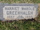  Harriet <I>Wardle</I> Greenhalgh