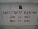  May “Foote” <I>Foote</I> Pashby