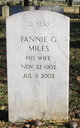 Fannie Miles Photo