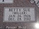 Betty Sue Miller Shipp Photo