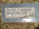  Maude Jane <I>Myers</I> Morton