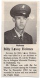  Billy Lovoy Holmes