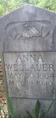  Anna <I>Smith</I> Wellauer