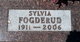  Sylvia Elida <I>Syvertson</I> Fogderud