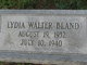  Lydia Walter Bland