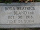 Dr Rosa Beatrice Bland