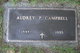  Audrey Patricia <I>Yeager</I> Campbell