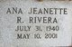  Ana Jeanette R. Rivera