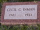  Cecil C. Inman