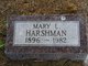  Mary LaPearl <I>Burke</I> Harshman