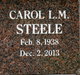  Carol L. M. Steele