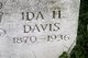  Ida H Davis