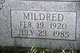  Mildred Patricia <I>Williford</I> West