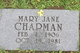  Mary Jane Chapman