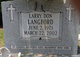  Larry Don Langford