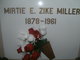  Mirtie E. <I>Zike</I> Miller