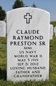  Claude Raymond Preston Sr.