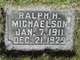 Ralph H Michaelson