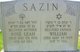  William <I>Sazinsky</I> Sazin