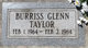  Burriss Glenn “Baby” Taylor