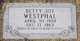  Bettie Joy Westphal