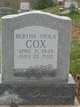 Bertha Viola Jones Cox Photo