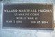 Willard Marshall “Bill” Hughes