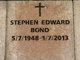  Stephen Edward Bond