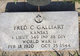 1LT Fred Clarence Galliart
