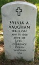  Sylvia A Vaughan