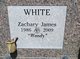 Zachary James “Woody” White Photo