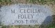 Sr Mary Cecilia Foley
