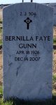  Bernilla Faye <I>New</I> Gunn