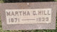 Martha Cordelia <I>Brubaker</I> Hill