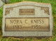  Nora Catherine <I>Johnson</I> Kniss