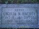  Cecelia M “Nanny” <I>King</I> Hachey