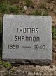  Thomas Shannon Jr.