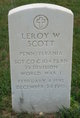  Leroy W Scott