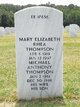  Mary Elizabeth <I>Rhea</I> Thompson
